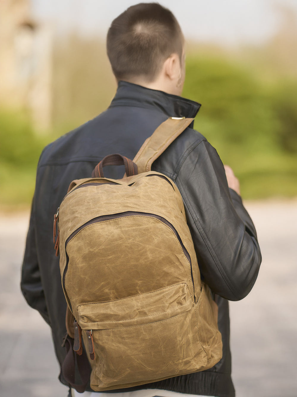 Rustic Backpack | Mount Olympus