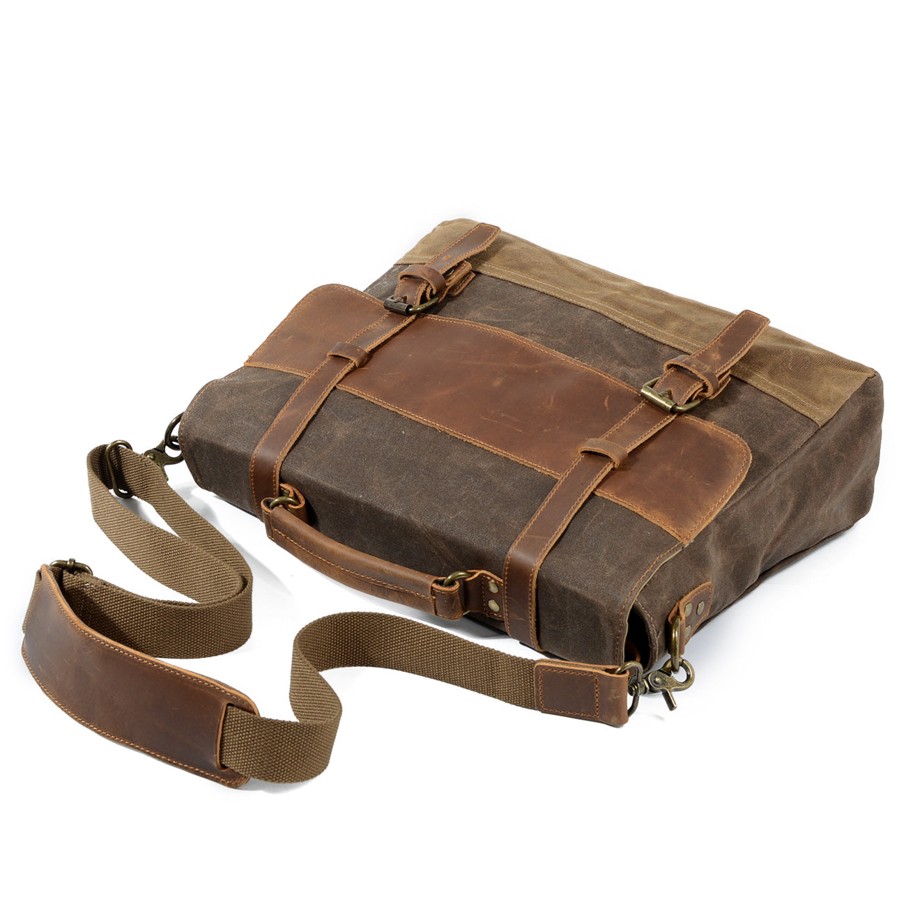 Waxed Canvas Messenger Bag | Atacama