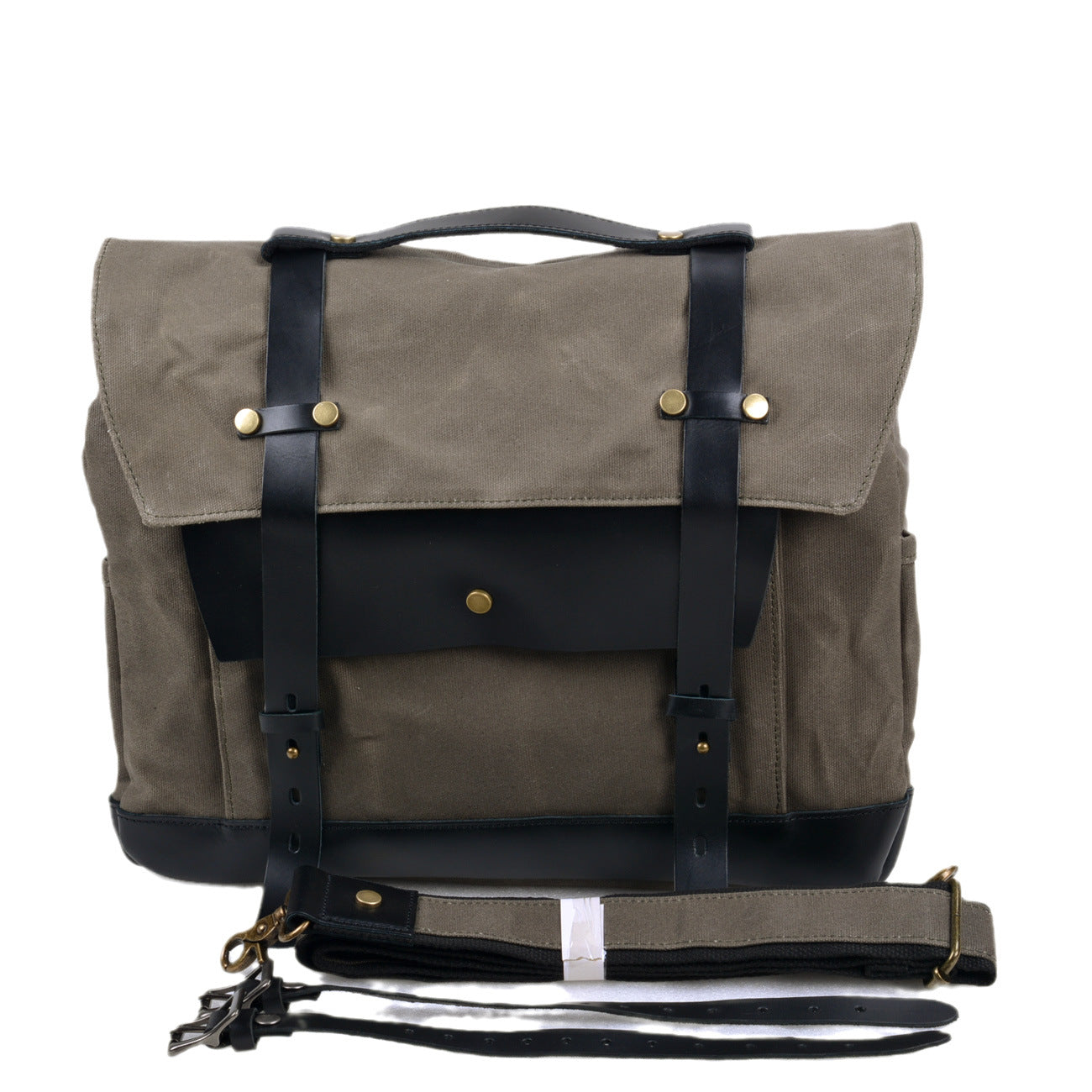 Canvas Motorcycle Saddlebag  | Borneo