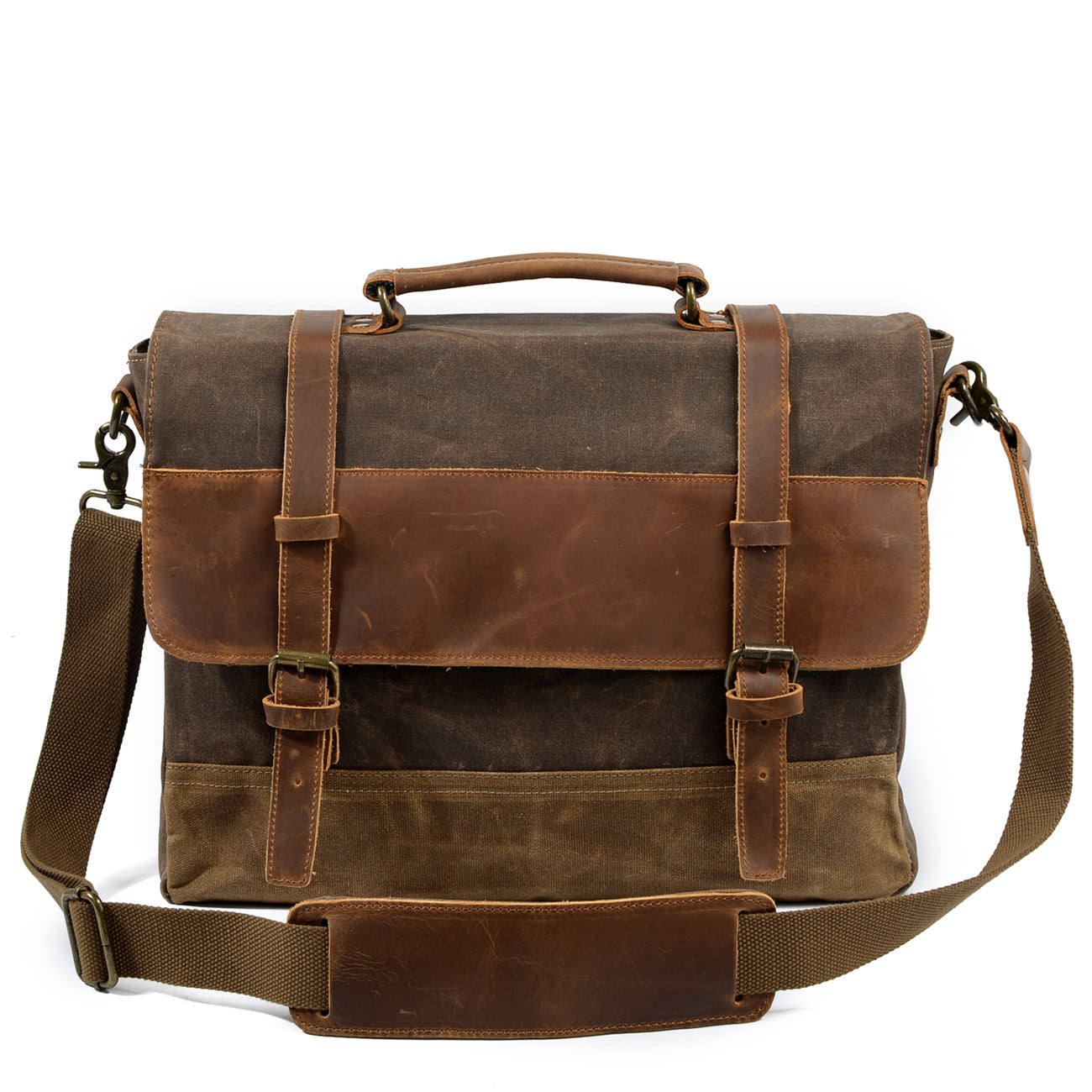 Waxed Canvas Messenger Bag | Atacama