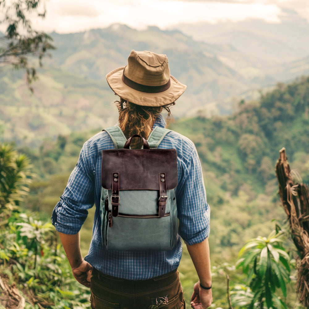Cotton Canvas Backpack | Table Mountain