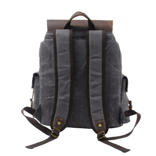 Waxed Canvas Backpack  | Mount Rainier