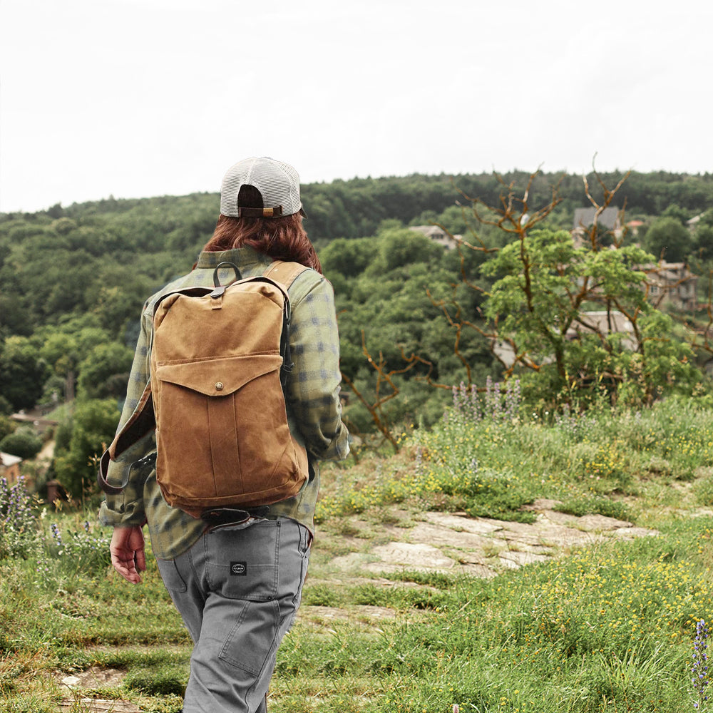 Canvas Backpack  | Plitvice Lakes