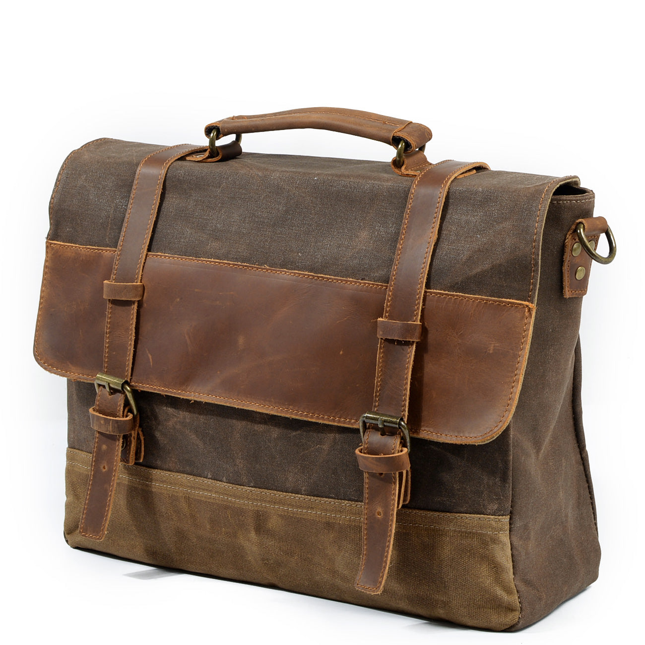 Waxed Canvas Messenger Bag | Atacama