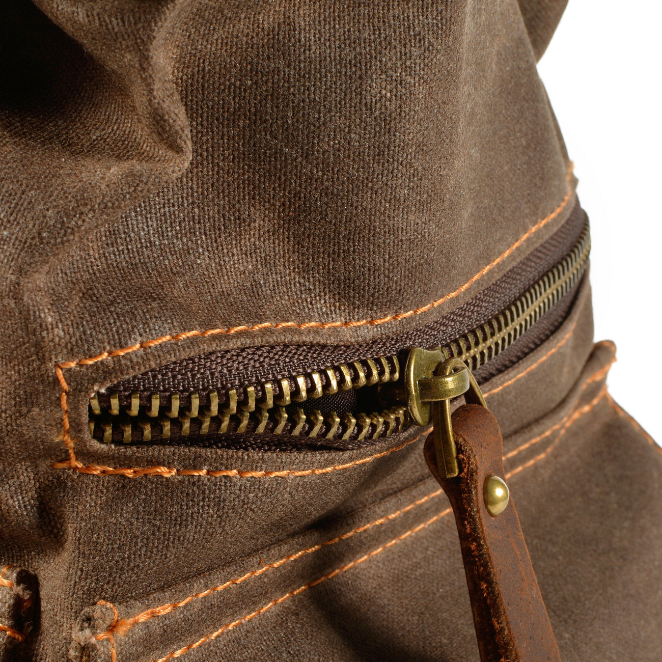 Canvas Drawstring Rucksack  | Redwood