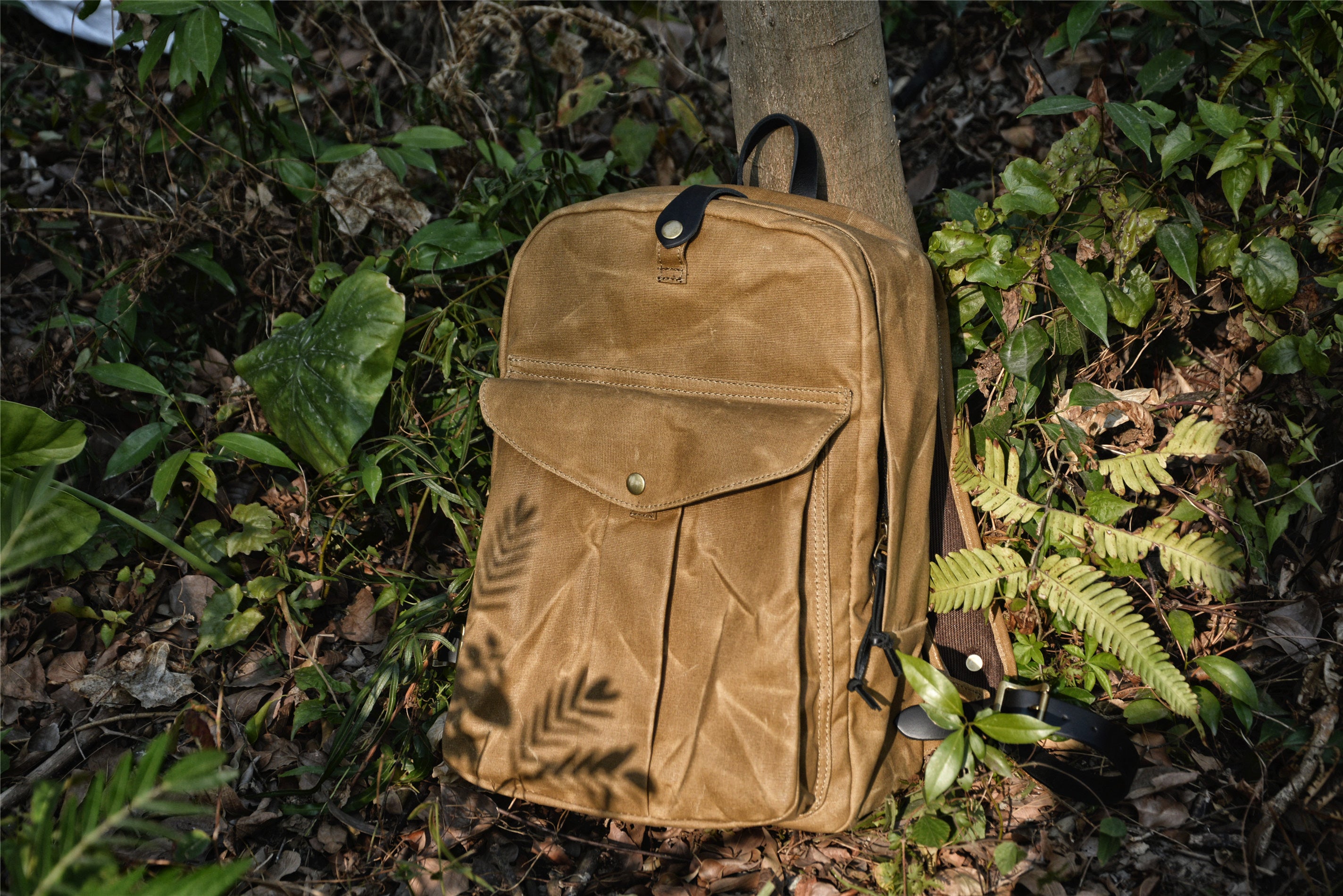 Canvas Backpack  | Plitvice Lakes