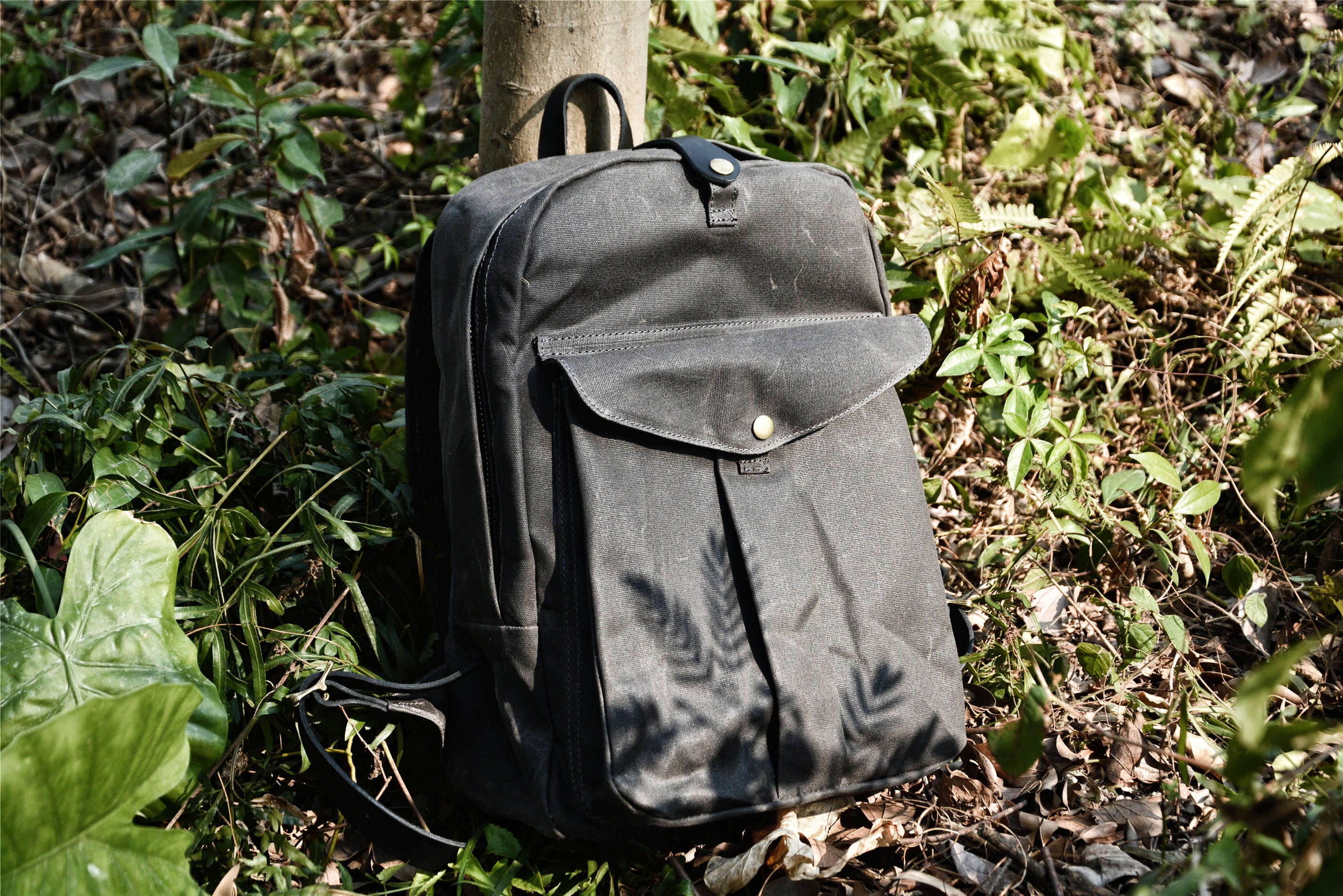 Canvas Backpack  | Plitvice Lakes