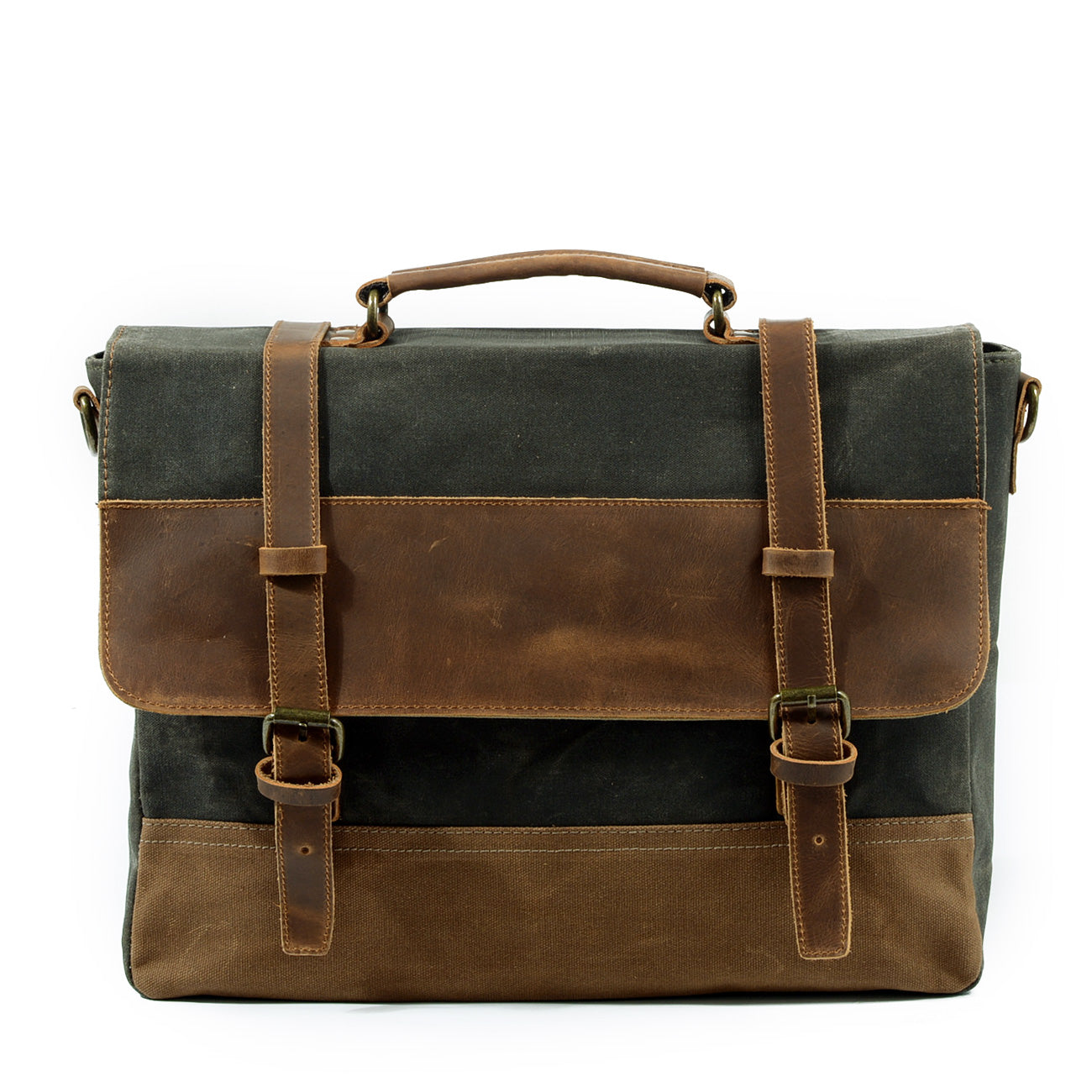 Waxed Canvas Messenger Bag | Atacama