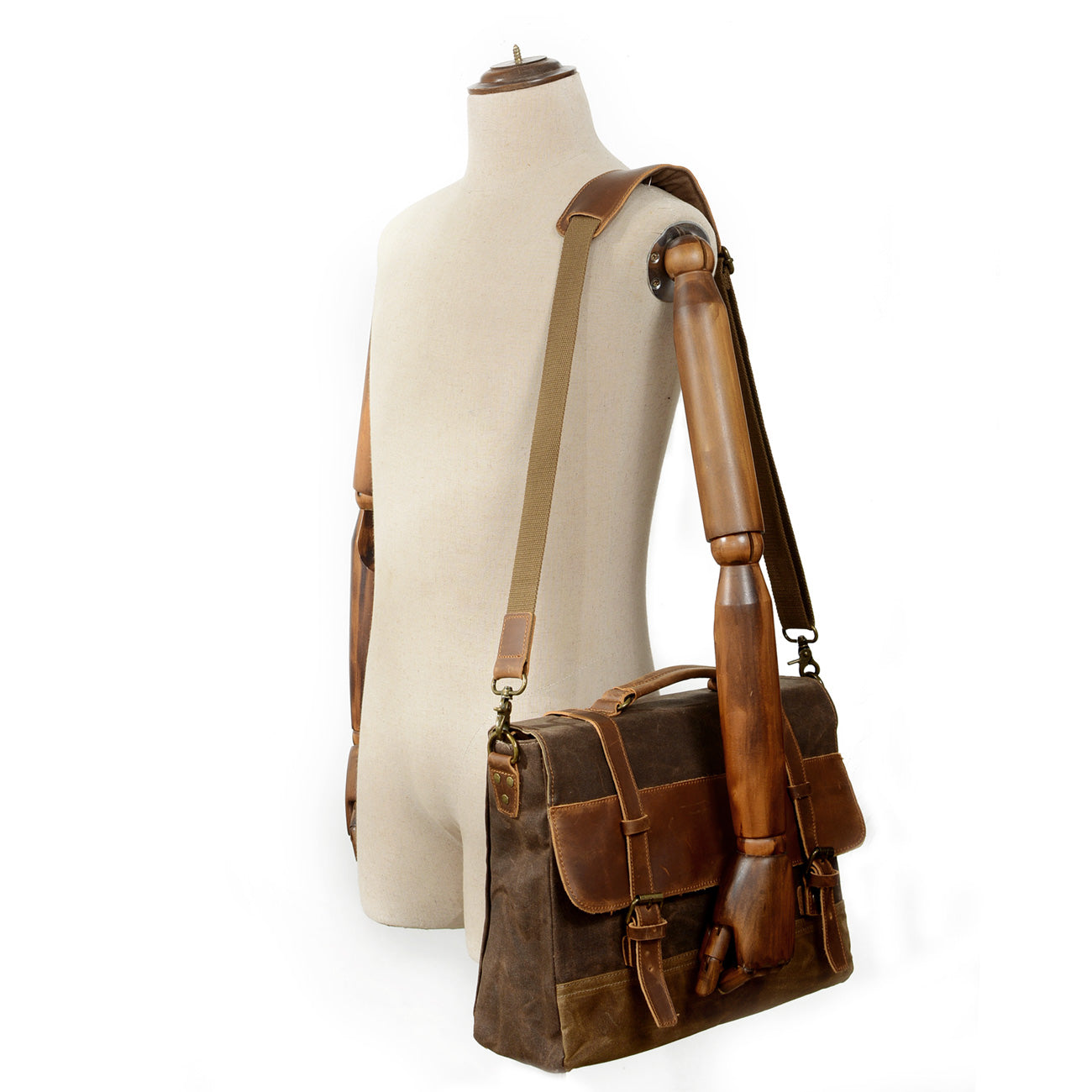 Waxed Canvas Messenger Bag | Atacama