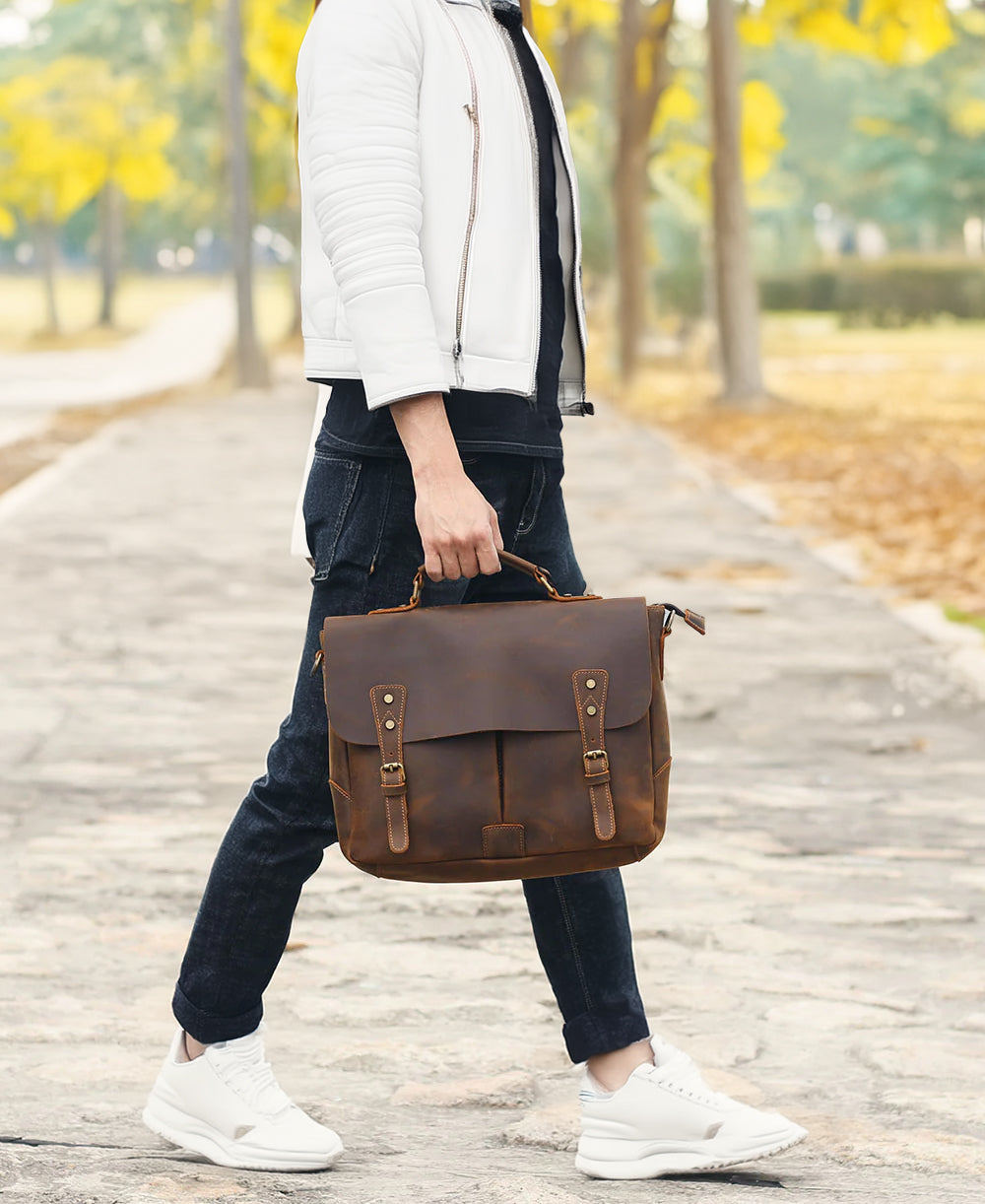 Leather Shoulder Bag | Tasman Sea