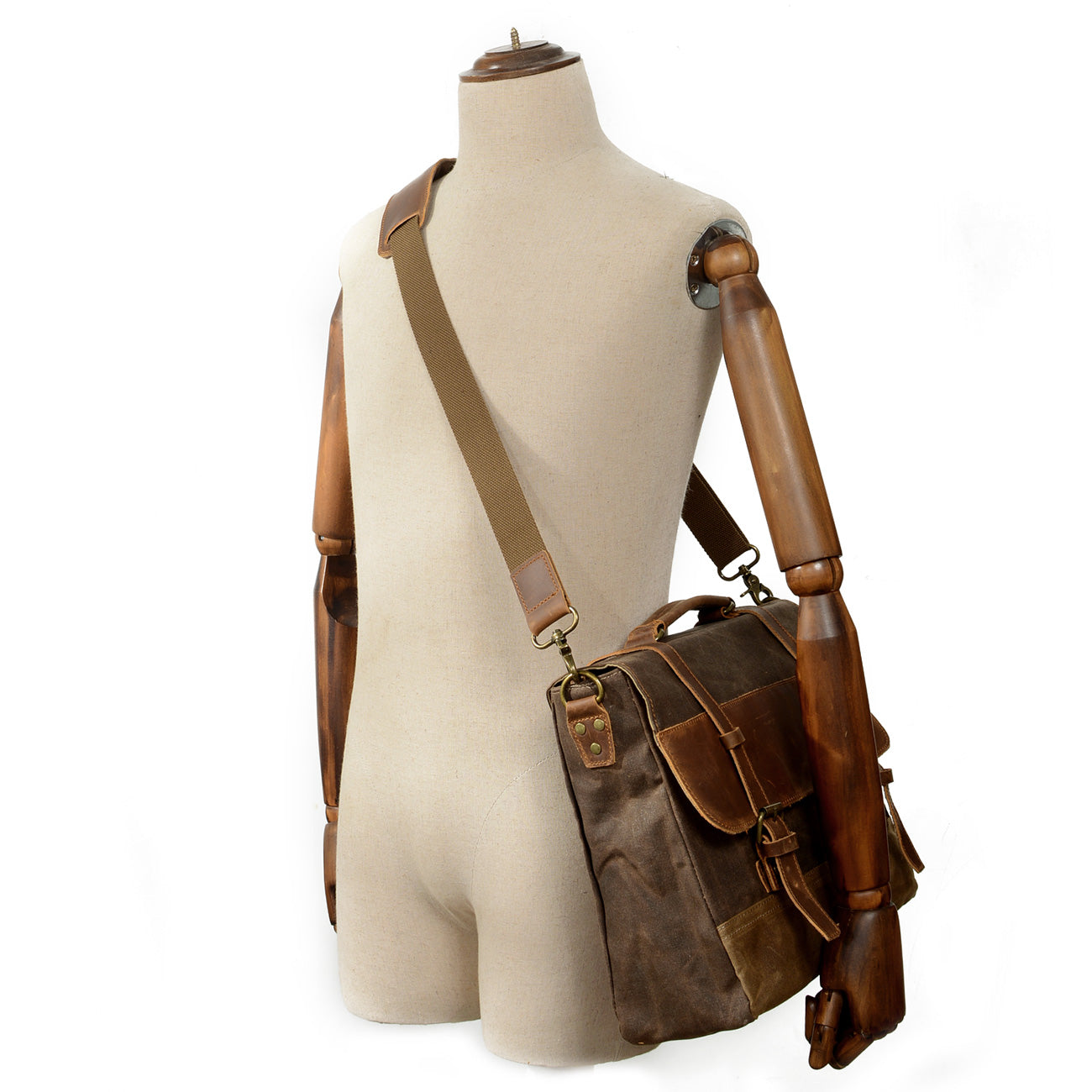 Waxed Canvas Messenger Bag | Atacama