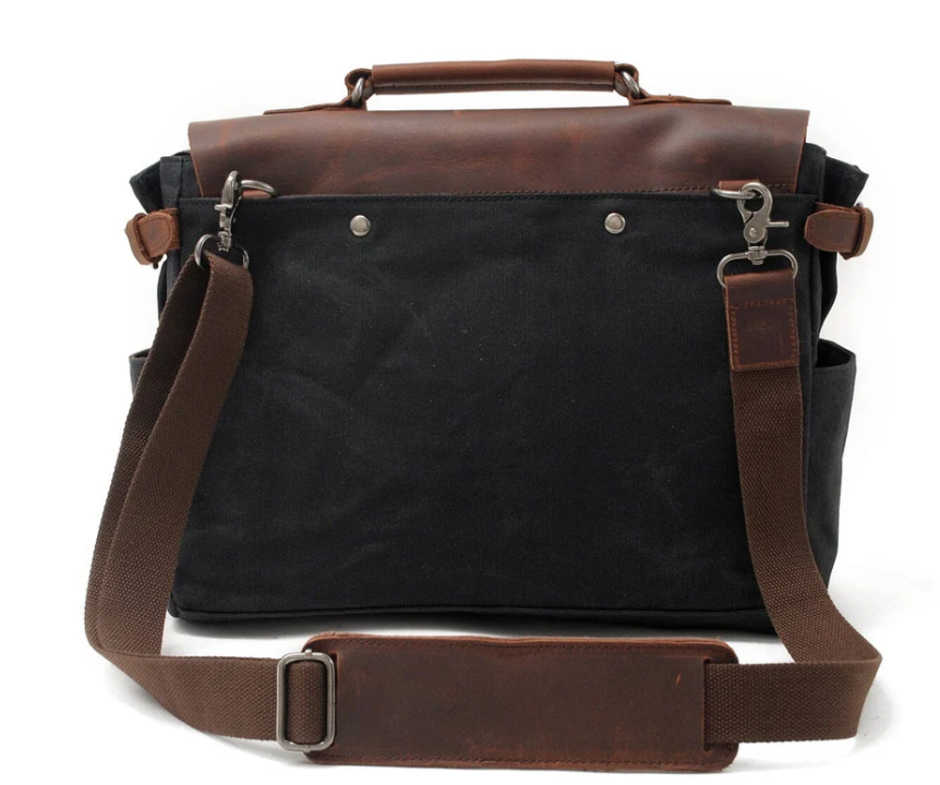 Canvas Crossbody Messenger Bag  | Daintree