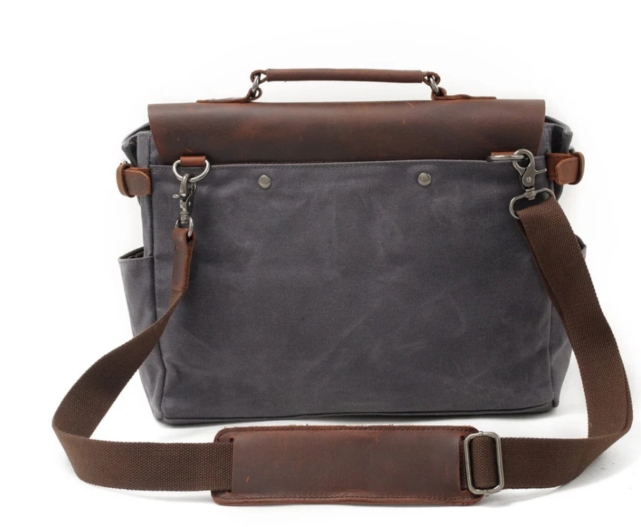 Canvas Crossbody Messenger Bag  | Daintree