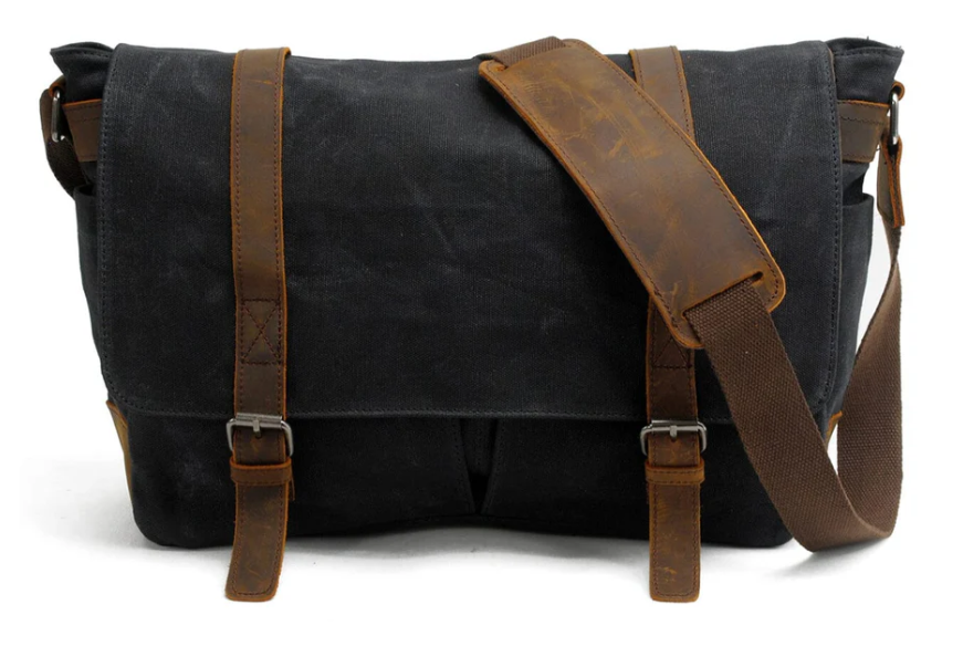 Canvas Laptop Messenger Bag | Andes
