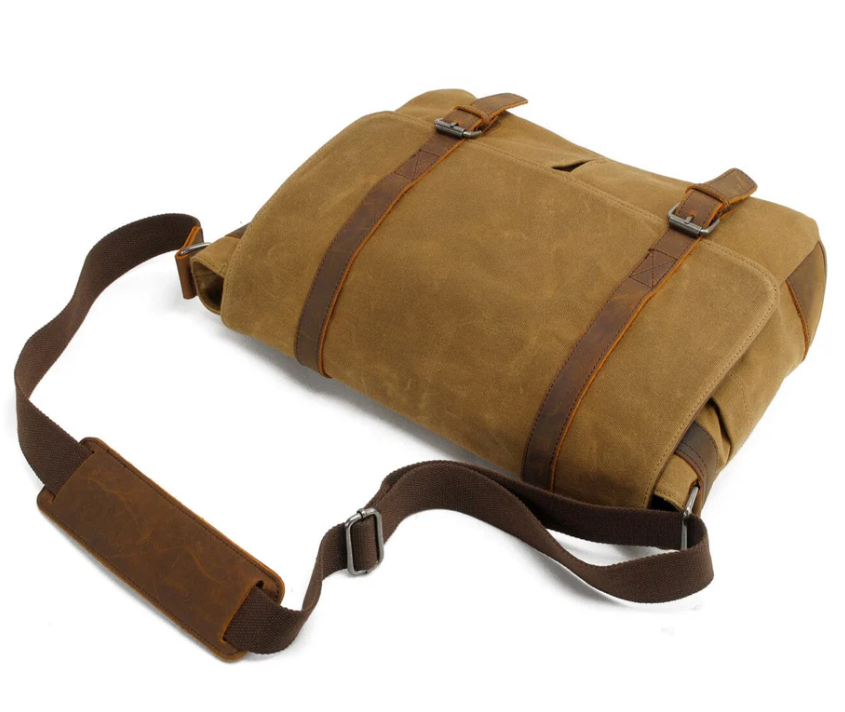 Canvas Laptop Messenger Bag | Andes