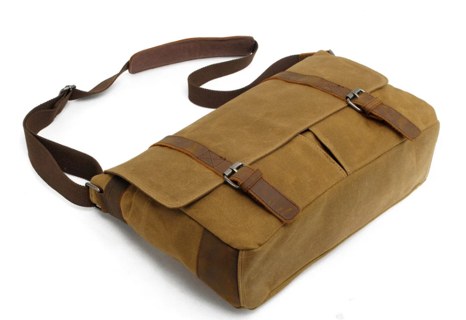 Canvas Laptop Messenger Bag | Andes