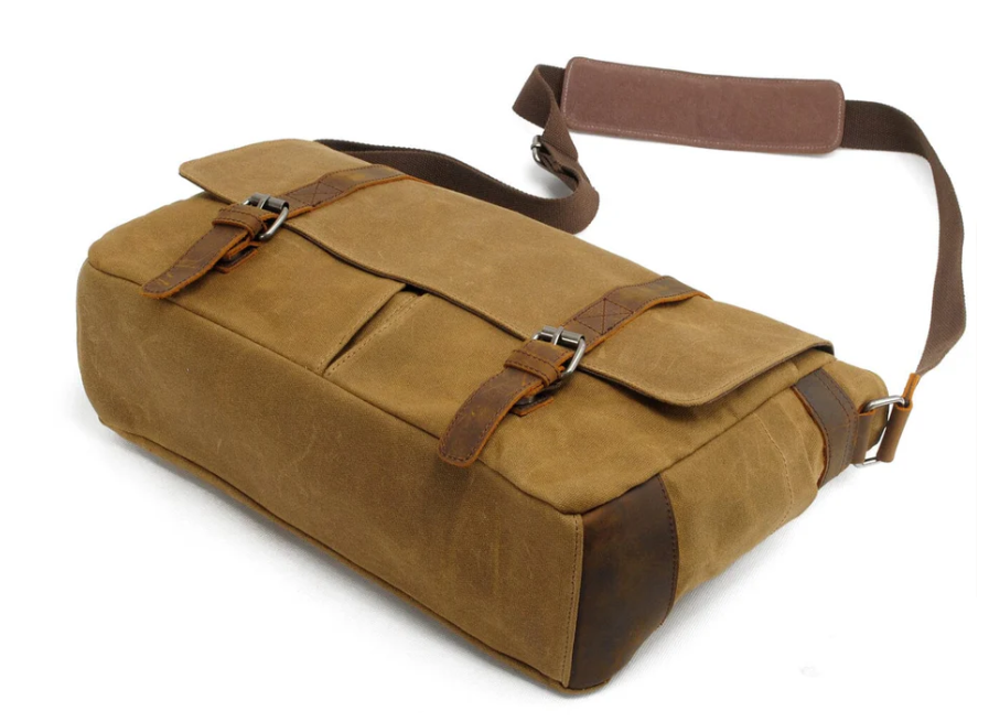 Canvas Laptop Messenger Bag | Andes