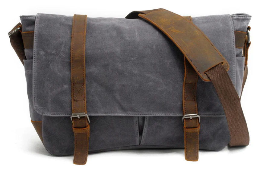 Canvas Laptop Messenger Bag | Andes