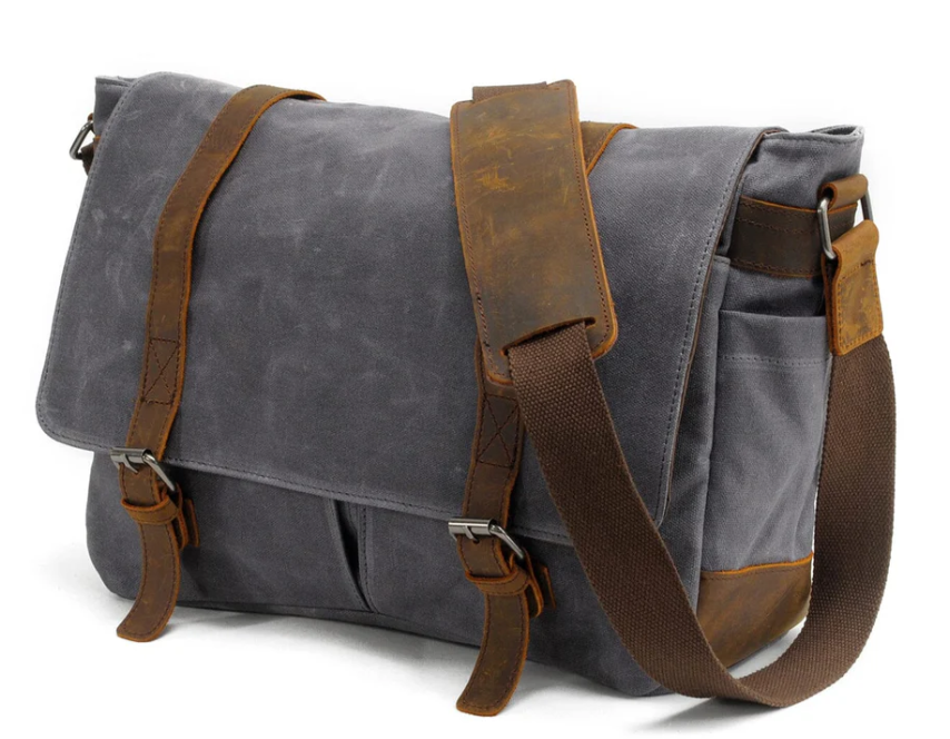 Canvas Laptop Messenger Bag | Andes