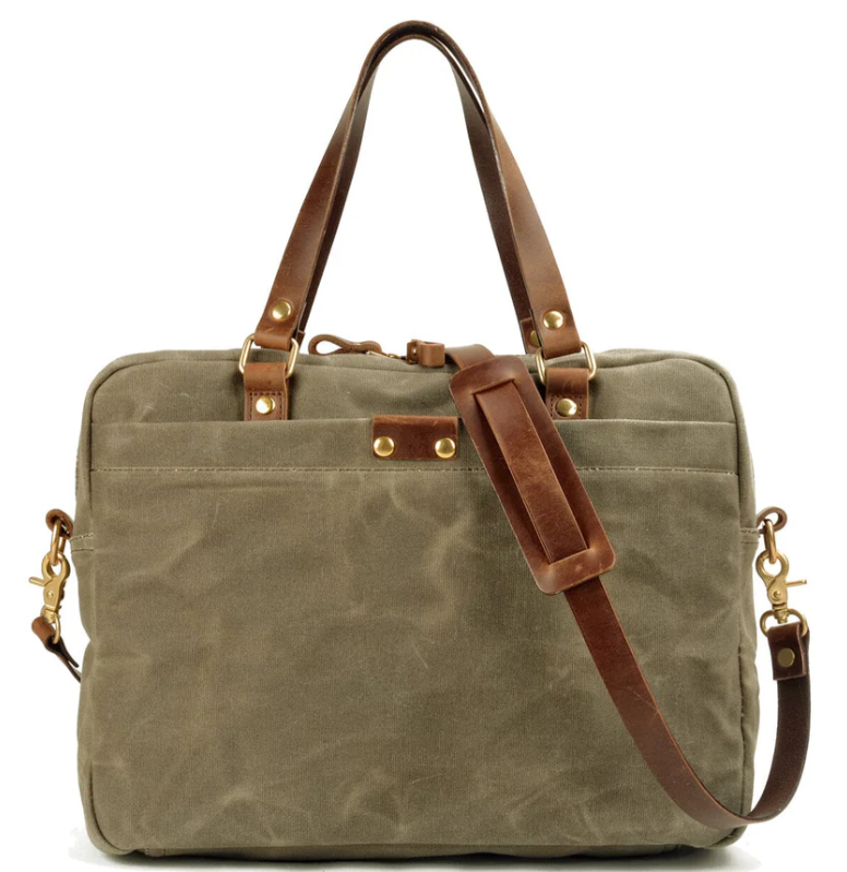 Canvas Laptop Messenger Bag  | Great Barrier Reef