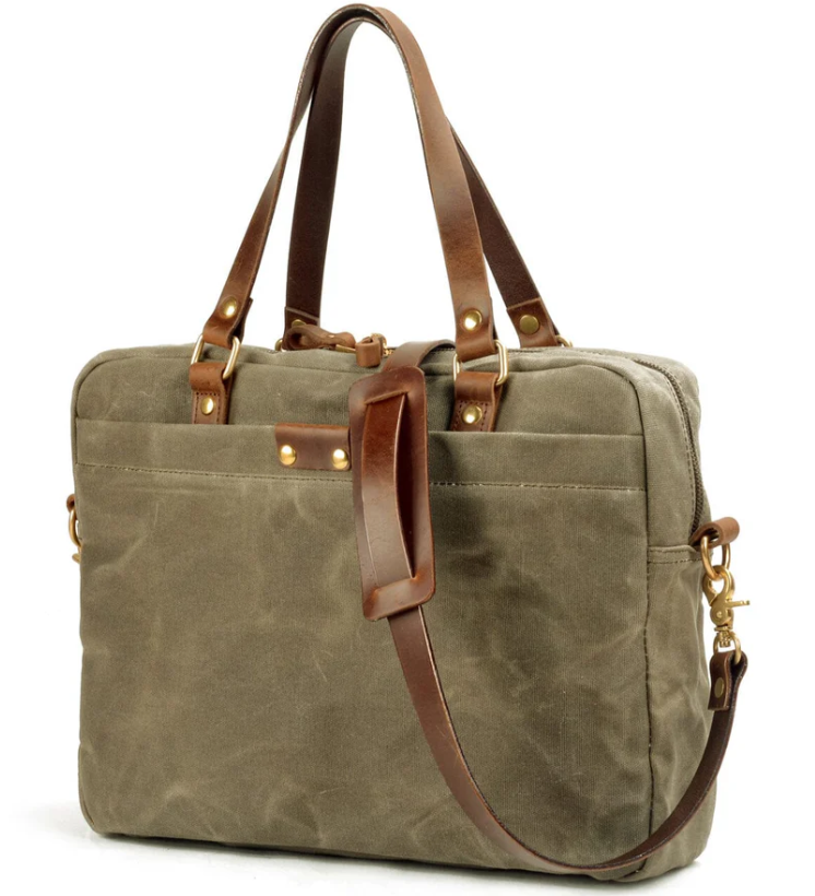 Canvas Laptop Messenger Bag  | Great Barrier Reef