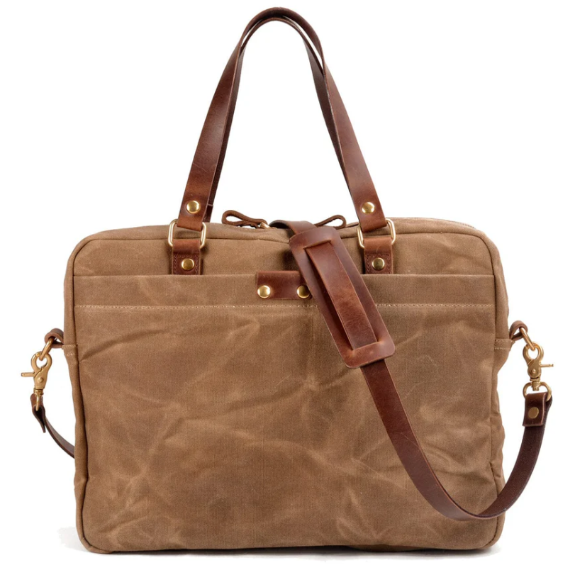 Canvas Laptop Messenger Bag  | Great Barrier Reef