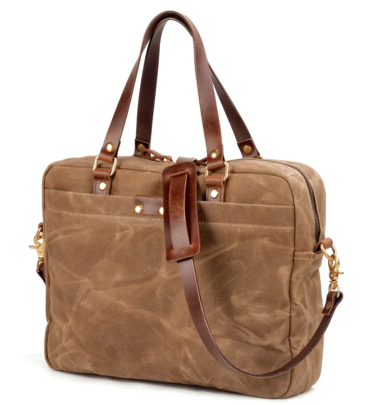 Canvas Laptop Messenger Bag  | Great Barrier Reef