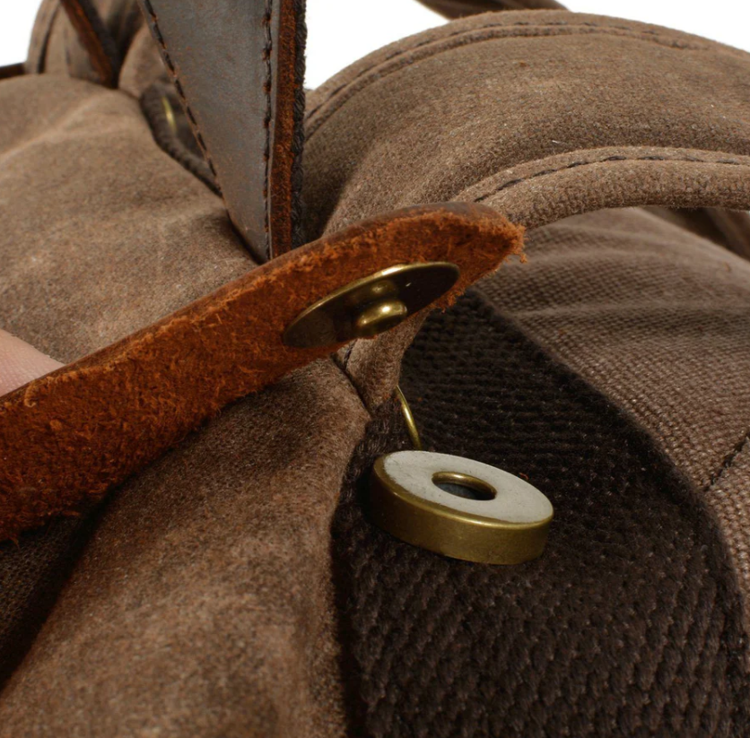 Canvas Rucksack Backpack  | Mount Vesuvius