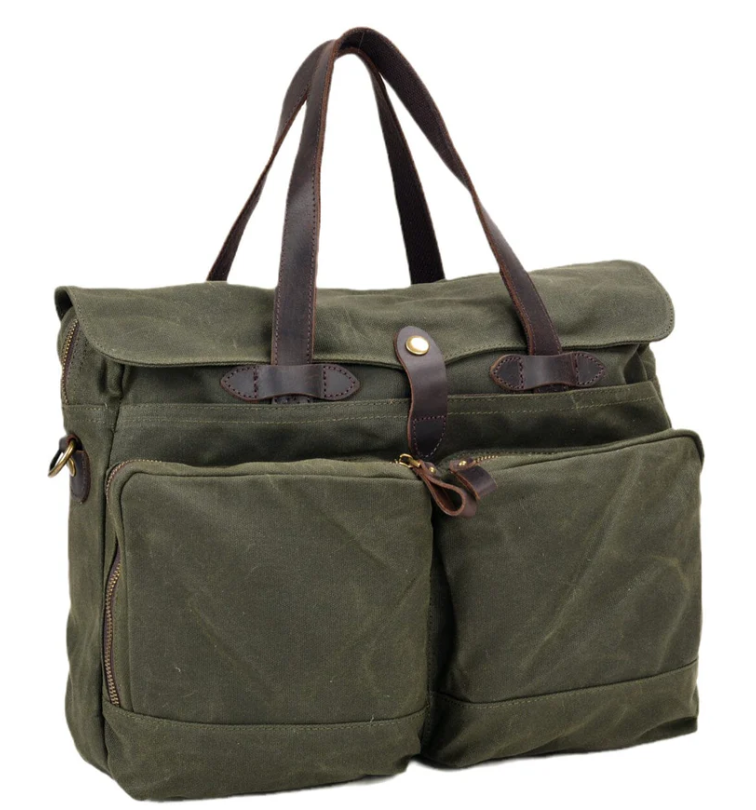 Canvas Shoulder Tote Bag  | Baltic Sea