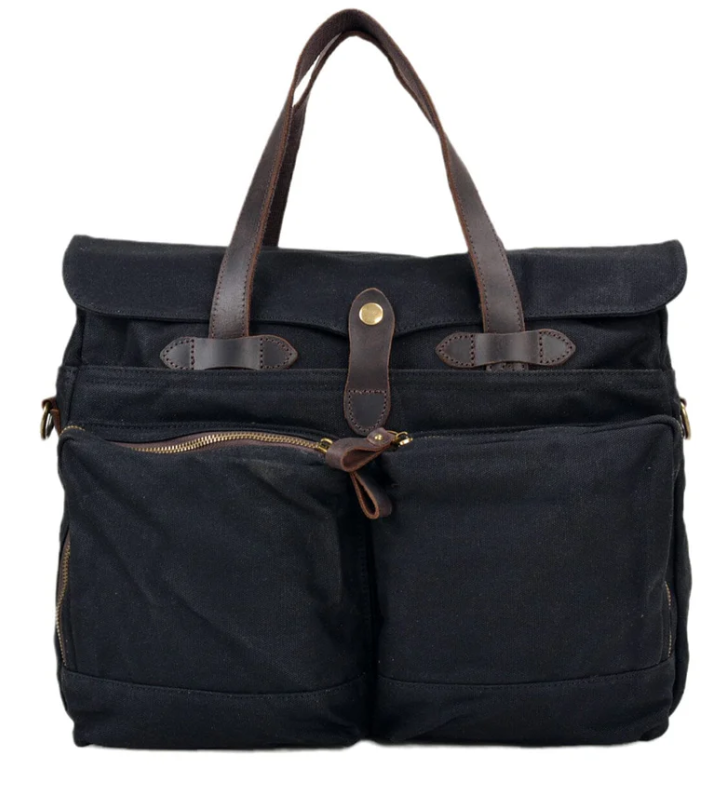 Canvas Shoulder Tote Bag  | Baltic Sea