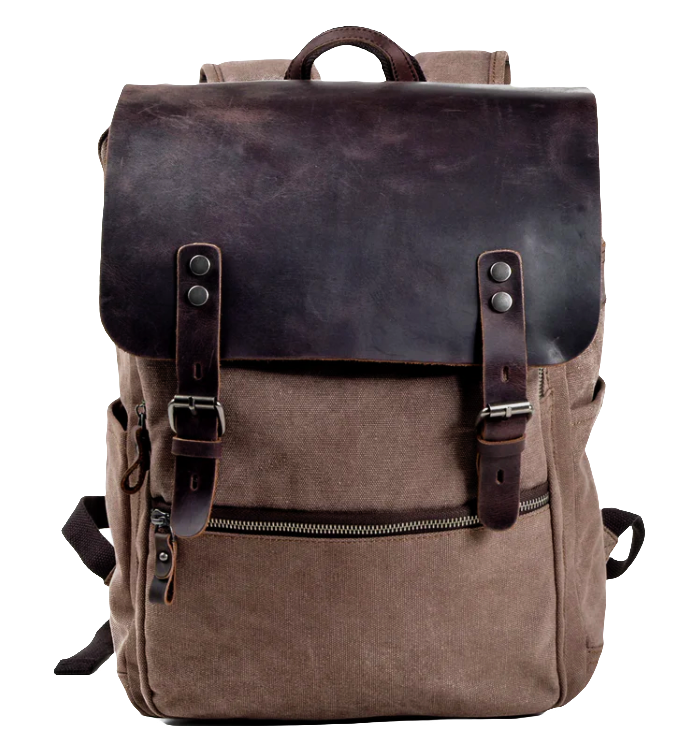 Cotton Canvas Backpack | Table Mountain