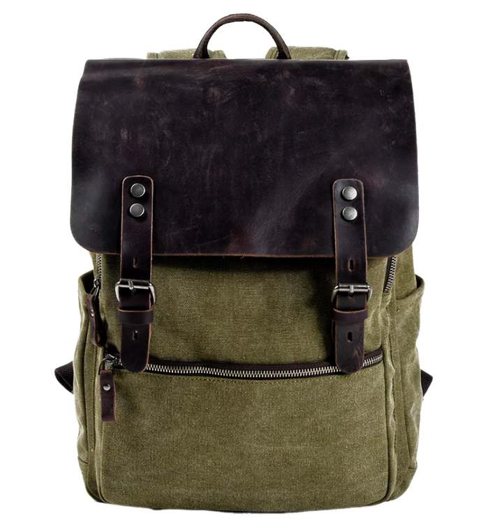 Cotton Canvas Backpack | Table Mountain