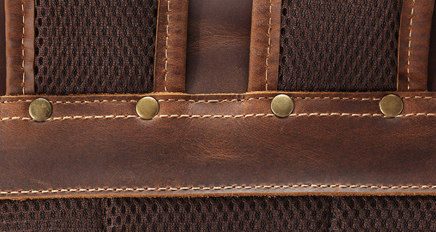 Leather Backpack Brown | Waitomo