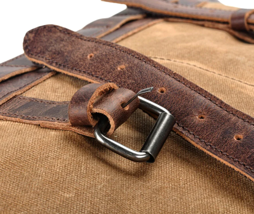 Waxed Canvas Duffle Bag | Mojave Desert