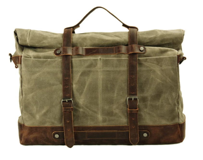 Waxed Canvas Duffle Bag | Mojave Desert