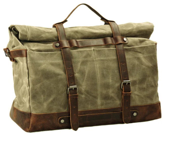 Waxed Canvas Duffle Bag | Mojave Desert