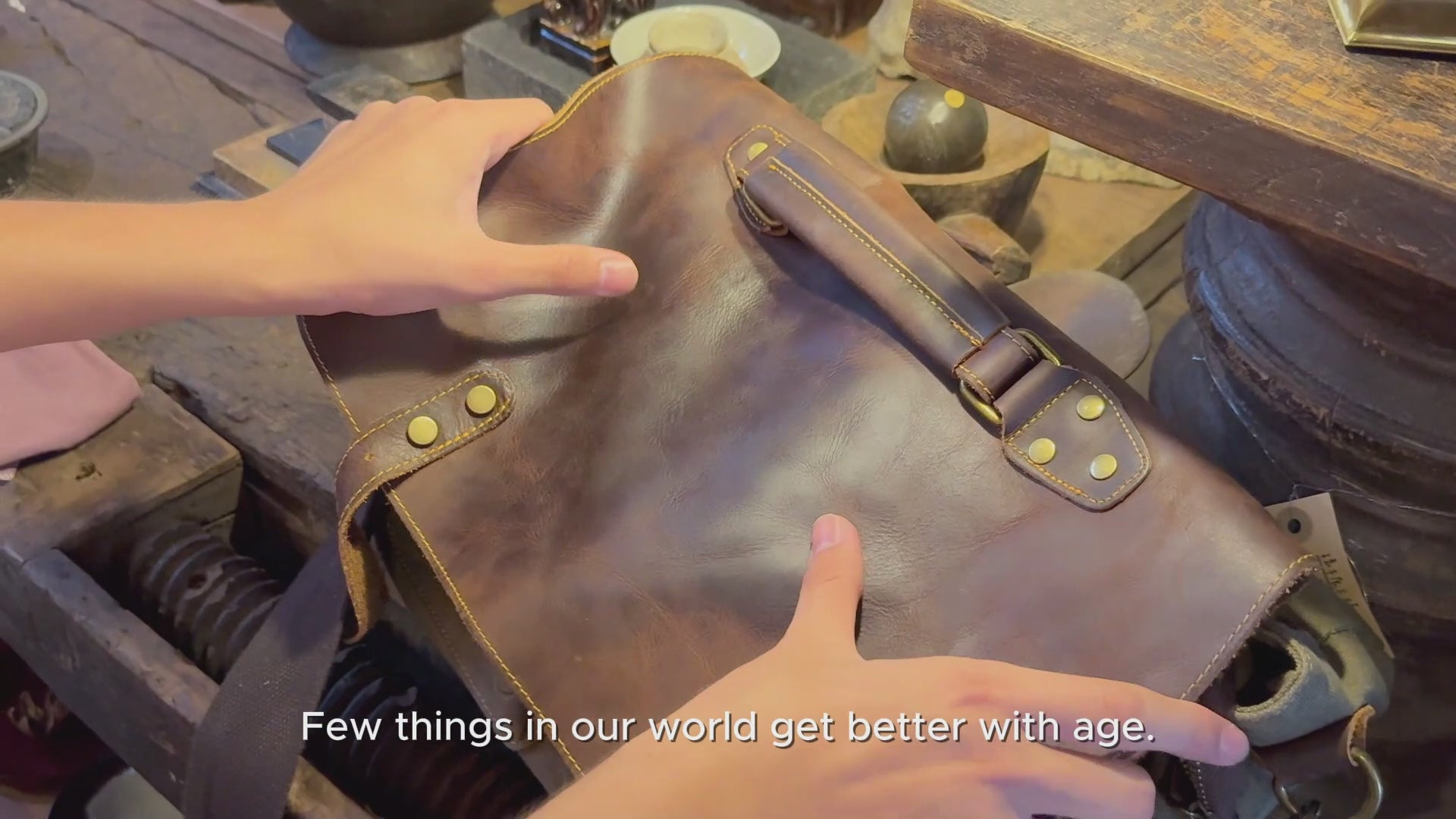 Vintage Canvas Messenger Bag | Danube