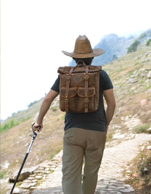 Hipster Backpack | Mount Etna