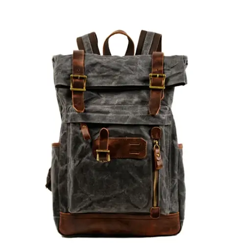 Vintage Canvas Bookbag | Niagara Falls