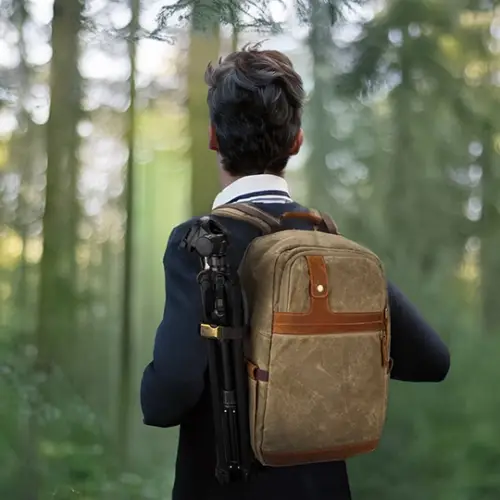 Canvas Photography Backpack | Great Sand Dunes