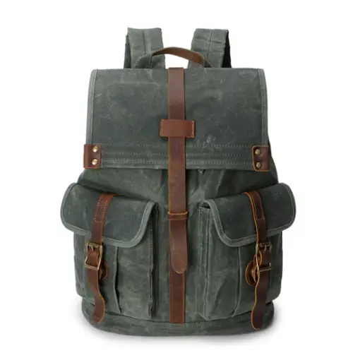 Vintage Canvas Rucksack | Gorge du Verdon