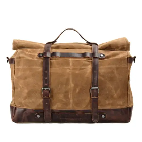 Waxed Canvas Duffle Bag | Mojave Desert