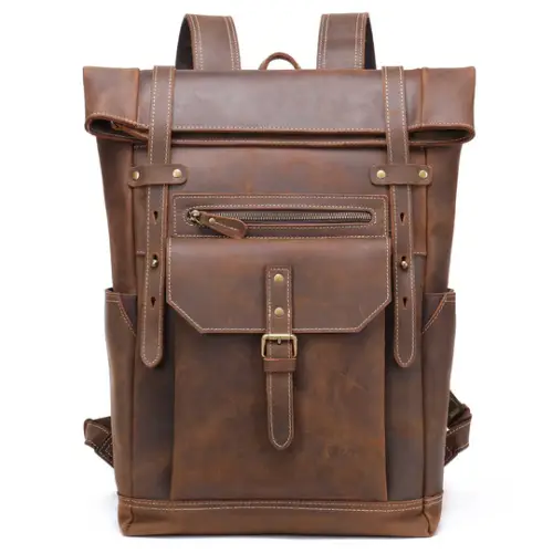 Men's Leather Rucksack | Ellora