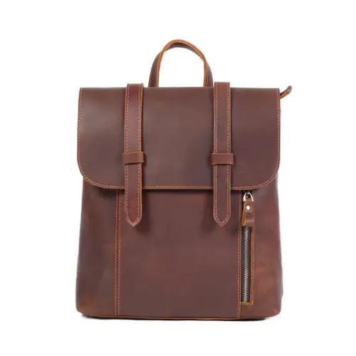 Small Leather Rucksack | Atlantic Ocean